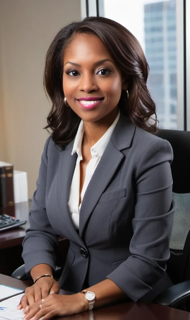 Airbnb virtual assistant at her desk
