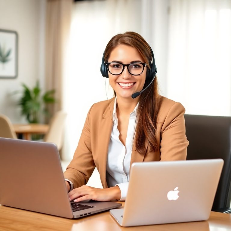 Flux Schnell A Professionallooking Air Bn B Virtual Assistant Ma