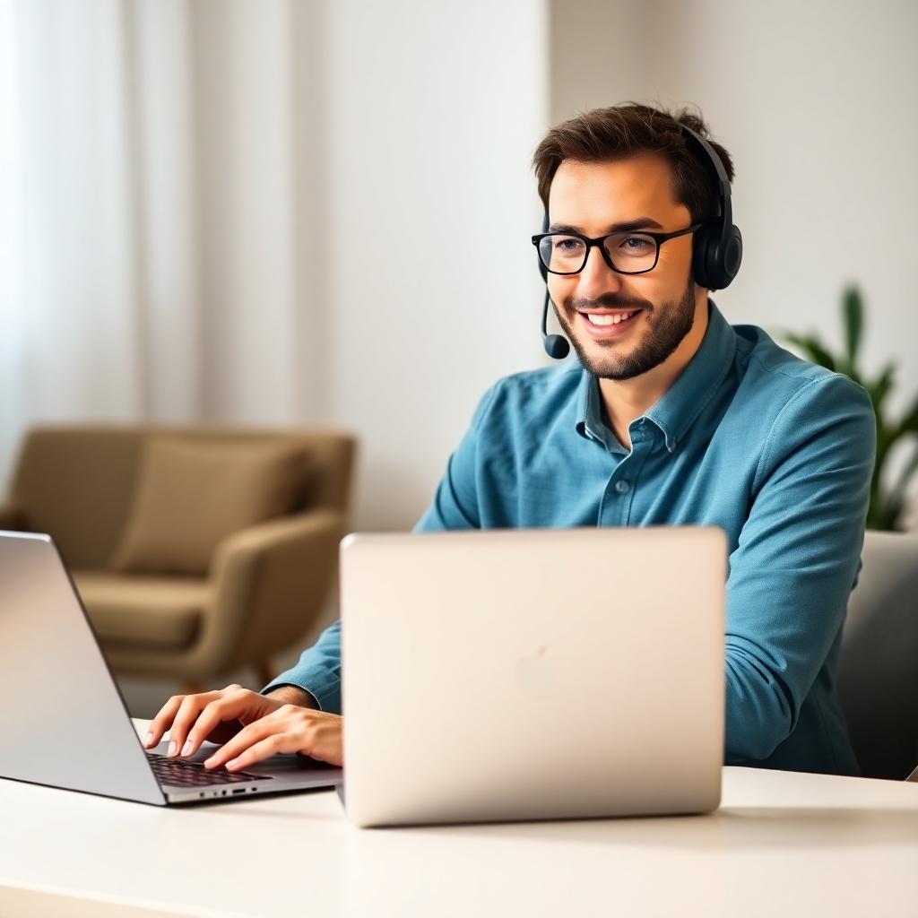 Flux Schnell A Professionallooking Air Bn B Virtual Assistant Ma
