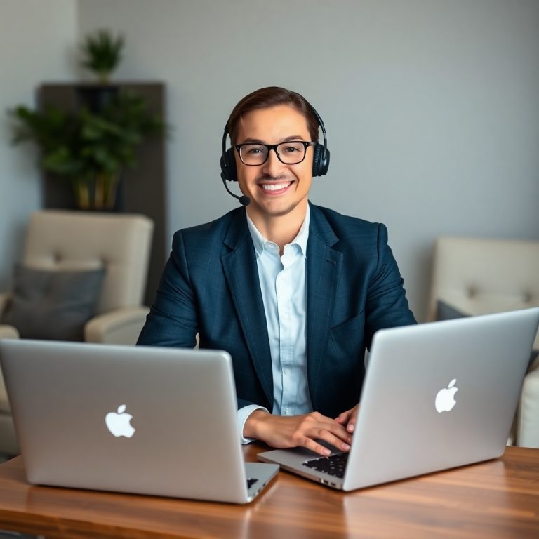Flux Schnell A Professionallooking Air Bn B Virtual Assistant Ma