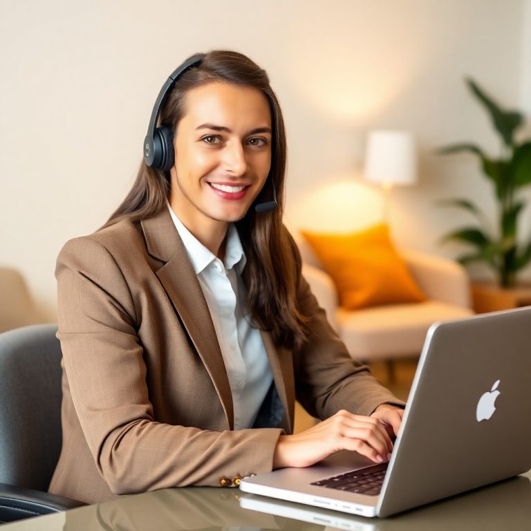Flux Schnell A Professionallooking Air Bn B Virtual Assistant Ma