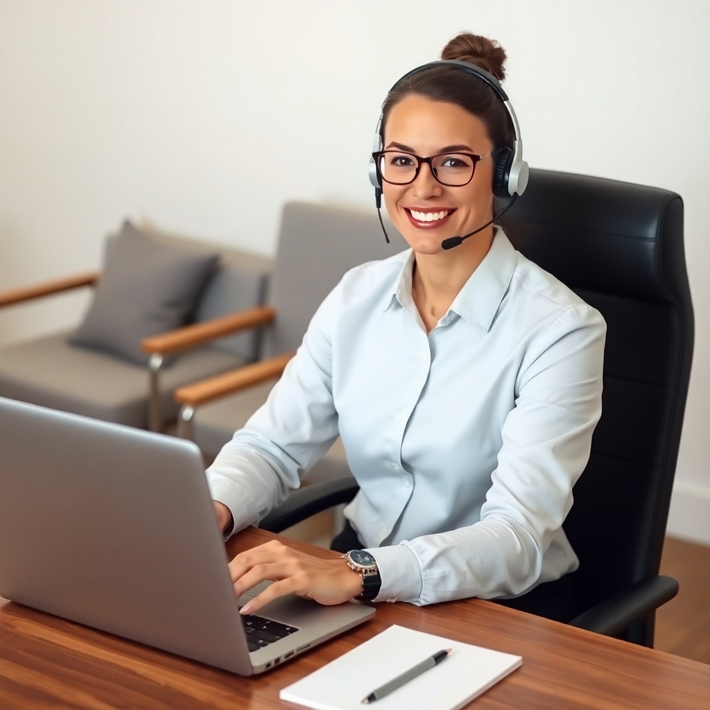 Flux Schnell A Professionallooking Air Bn B Virtual Assistant Ma