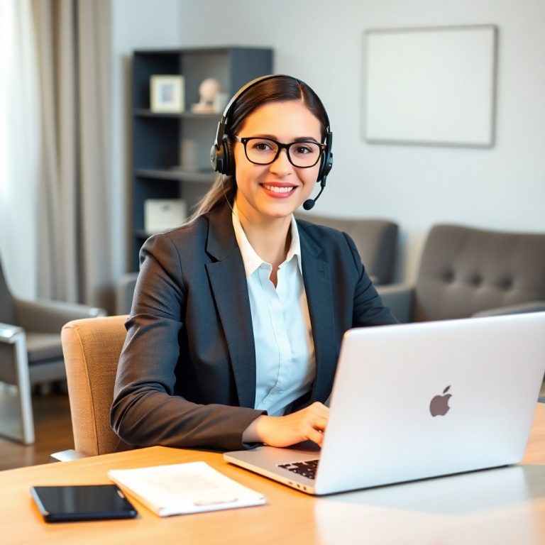 Flux Schnell A Professionallooking Air Bn B Virtual Assistant Ma