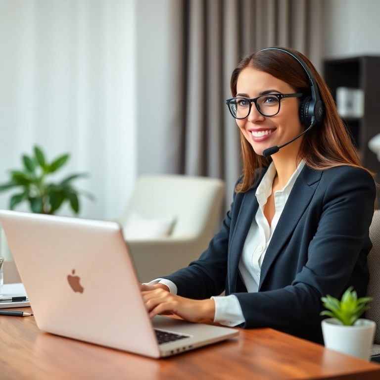 Flux Schnell A Professionallooking Air Bn B Virtual Assistant Ma