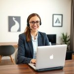 Flux Schnell A Professionallooking Air Bn B Virtual Assistant Ma